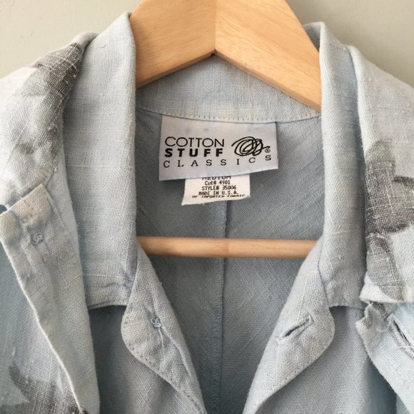 Vintage 100% Linen Jacket/Dress Set - Picture 7 of 15